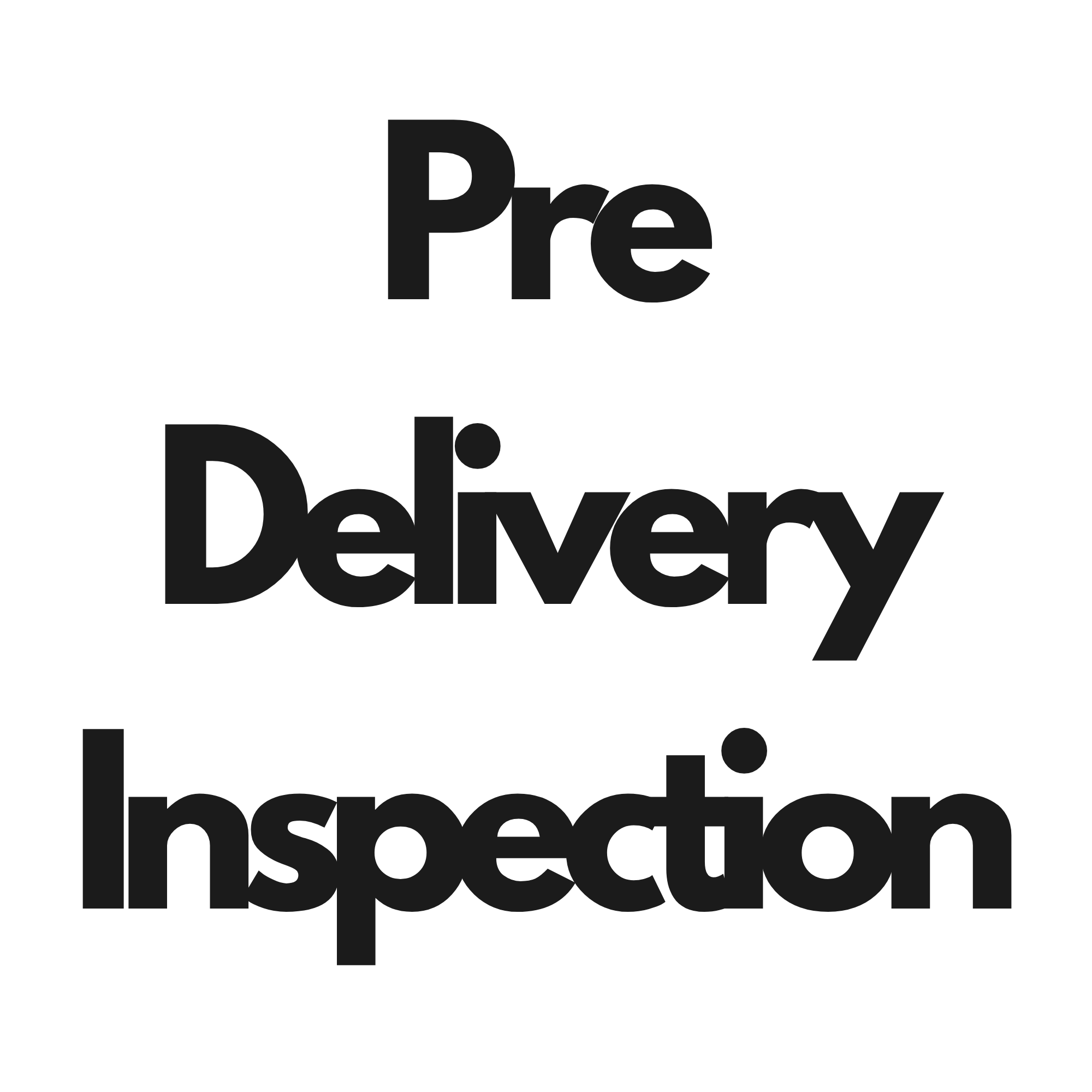 Pre Delivery Inspection – Magnum 4000