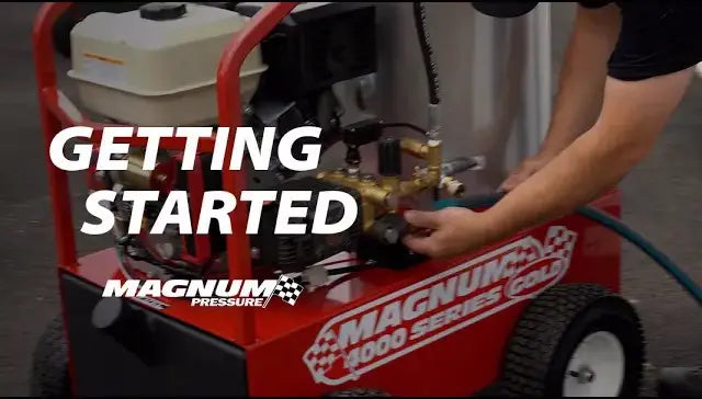 Starting My Magnum 4000 Electric Pressure Washer